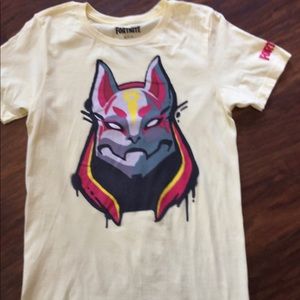 Yellow Drift Fortnite Shirt